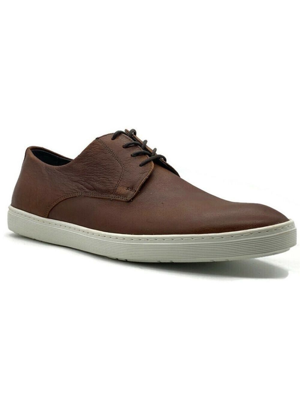 Nordstrom Brown Leather Sneakers